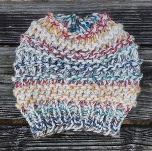 NEW Wool blend knit beanie hat